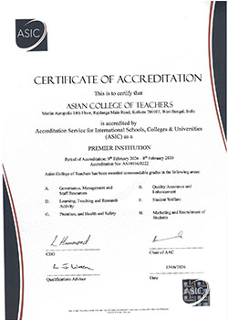 ACT accredited by ASIC